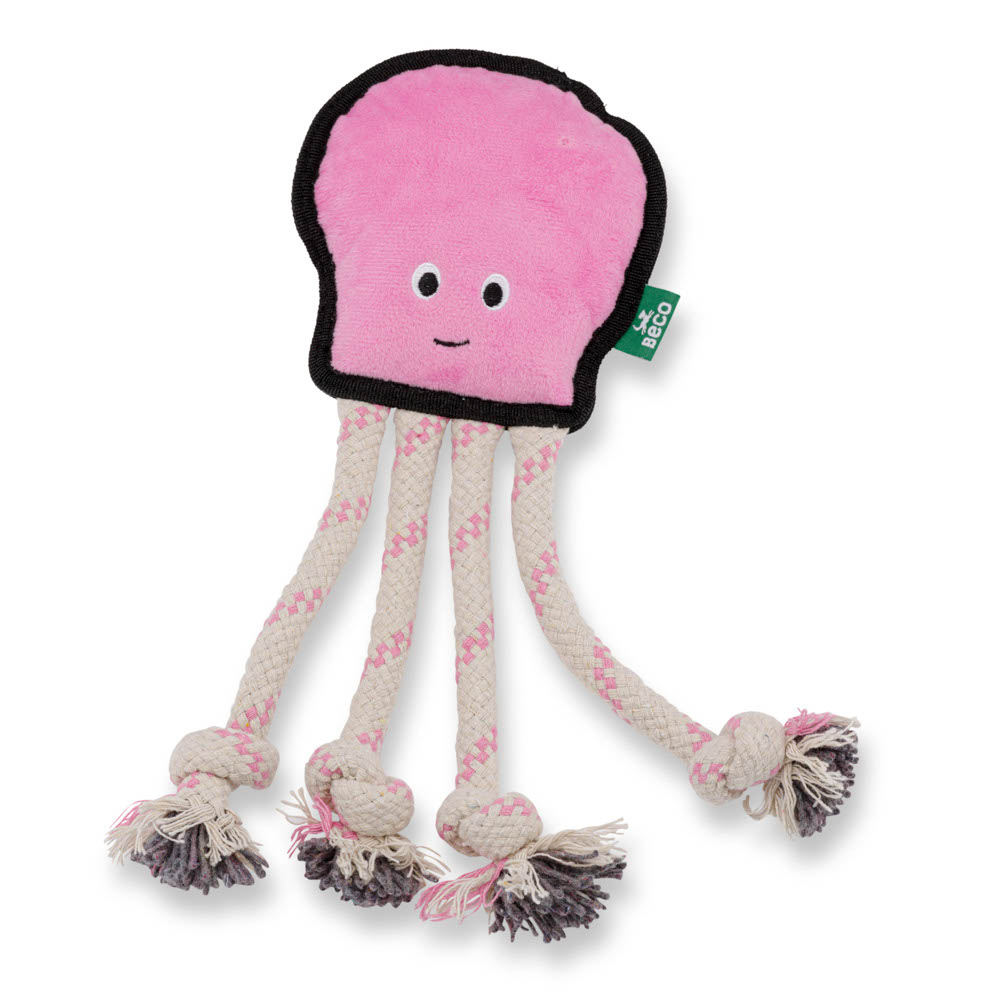 beco-recycled-plastic-rough-and-tough-dog-toy-octopus